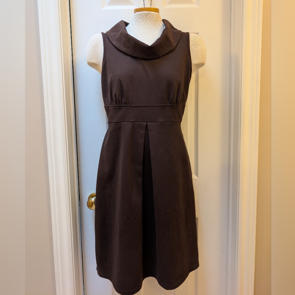 Spense Chocolate Brown Midi Dress